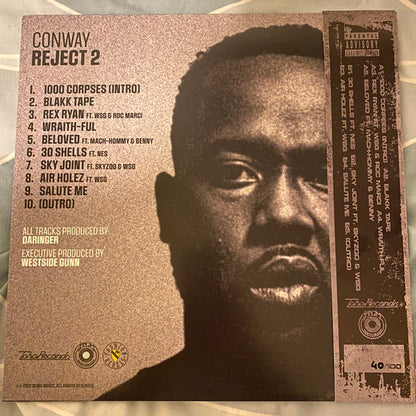 Conway The Machine : Reject 2 (LP, Ltd, Num, RE, Sil)