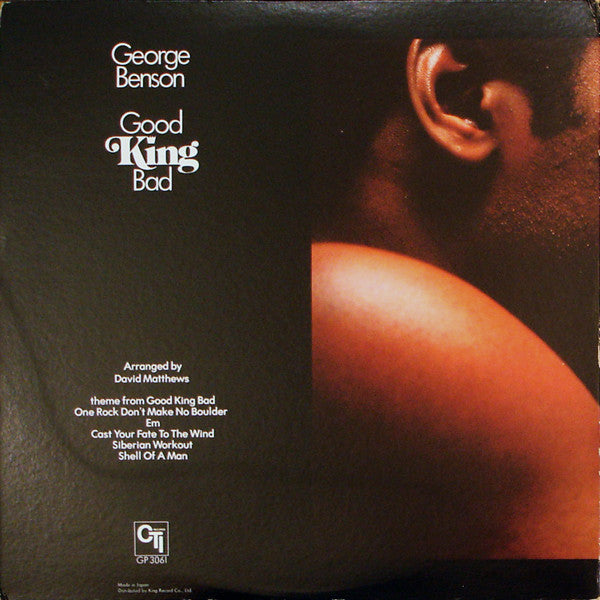 George Benson : Good King Bad (LP, Album)
