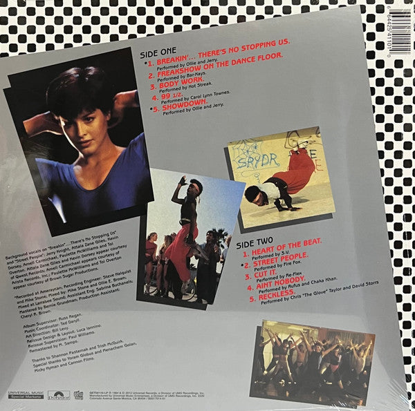 Various : Breakin': Original Motion Picture Soundtrack (LP, RSD, Comp, Ltd, RE, RP, Cle)