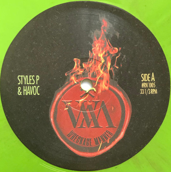 Styles P & Havoc (3) : Wreckage Manner (LP, Album, S/Edition, Gre)