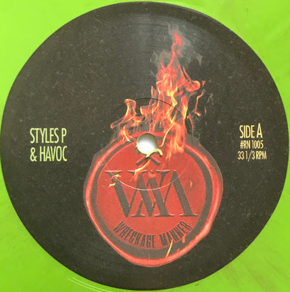 Styles P & Havoc (3) : Wreckage Manner (LP, Album, S/Edition, Gre)