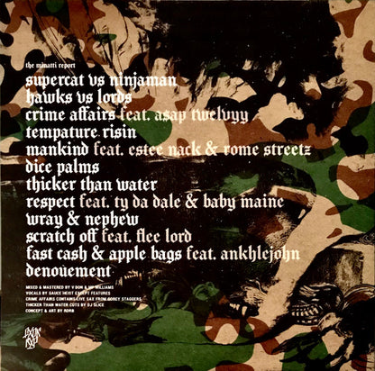 V Don & Sauce Heist : The Minatti Report (LP, Album, Ltd)