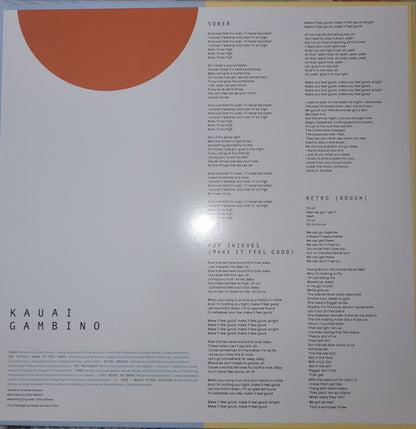 Childish Gambino With Jaden Smith : Kauai (12", EP, RSD, Ltd, RE, Yel)