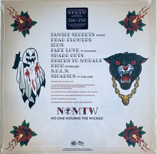 Conway The Machine x Big Ghost LTD : No One Mourns The Wicked (LP, Album, RSD, Ltd, Num, S/Edition)