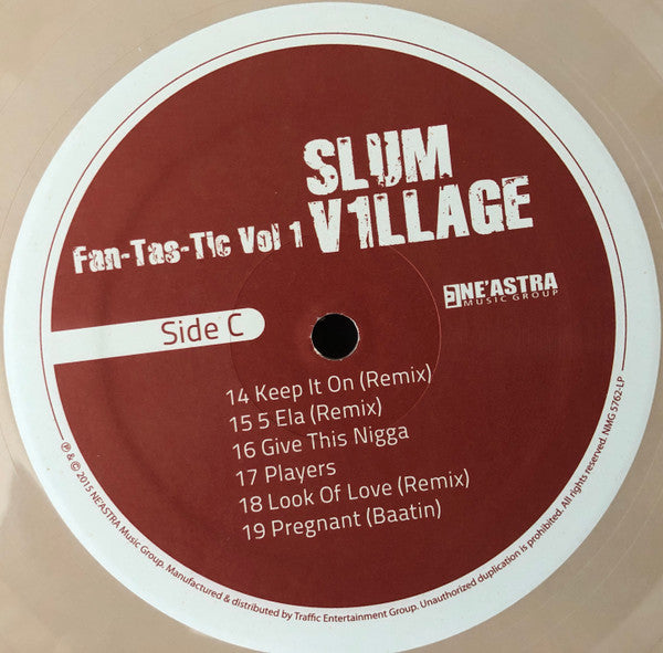 Slum Village : Fan-Tas-Tic Vol. 1 (2xLP, Album, Ltd, RE, San)