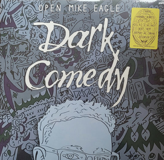 Open Mike Eagle : Dark Comedy (LP, Album, Ltd, RP, Blu)