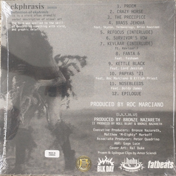Bronze Nazareth : Ekphrasis (LP, Album)