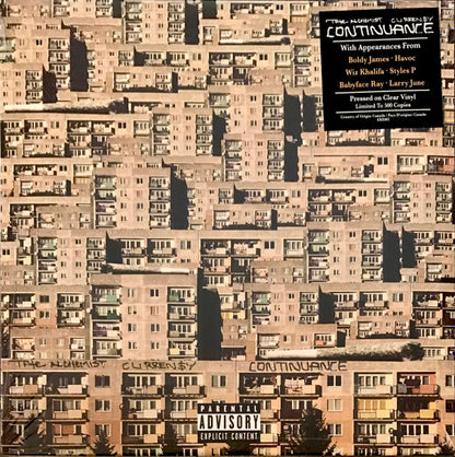 Alchemist, Curren$y : Continuance (LP, Album, Ltd, Cle)