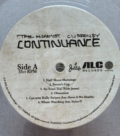 Alchemist, Curren$y : Continuance (LP, Album, Ltd, Cle)