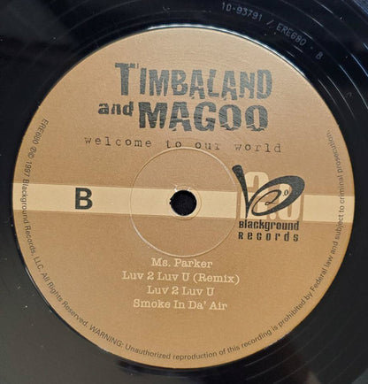 Timbaland & Magoo : Welcome To Our World (2xLP, Album, RE)