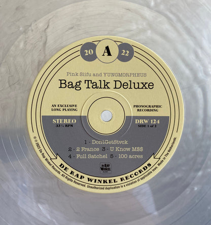 Pink Siifu & Yungmorpheus : Bag Talk Deluxe (LP, Album, Ltd, Num, Sil)