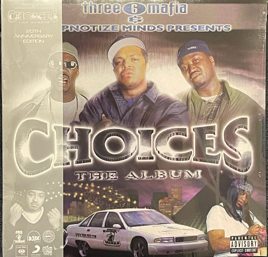 Three 6 Mafia : Choices: The Album (2xLP, Album, Ltd, Num, Obi)