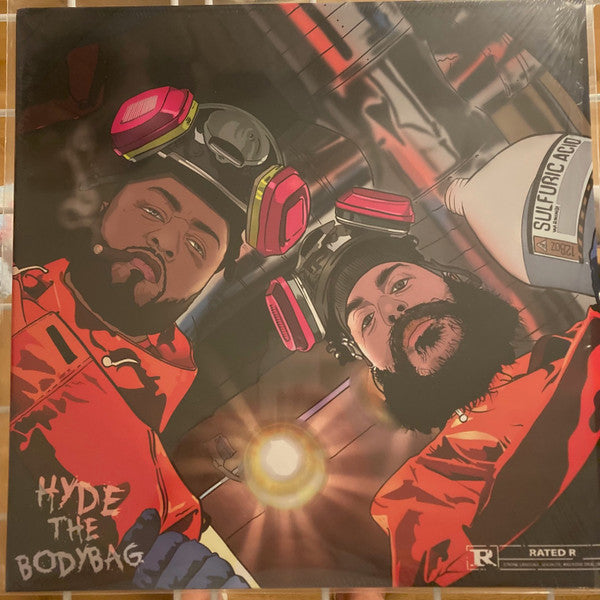 Body Bag Ben & Rick Hyde : Hyde The Body Bag (12", EP, Ltd, Num, Ora)