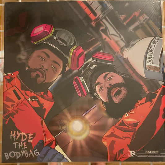 Body Bag Ben & Rick Hyde : Hyde The Body Bag (12", EP, Ltd, Num, Ora)
