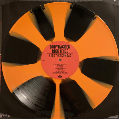 Body Bag Ben & Rick Hyde : Hyde The Body Bag (12", EP, Ltd, Num, Ora)