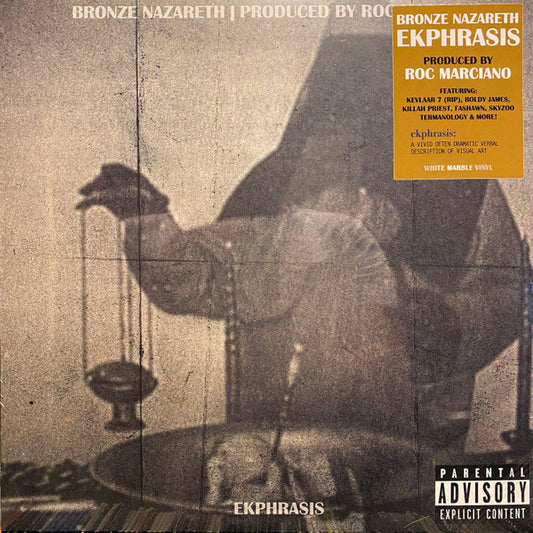 Bronze Nazareth : Ekphrasis (LP, Album, Whi)