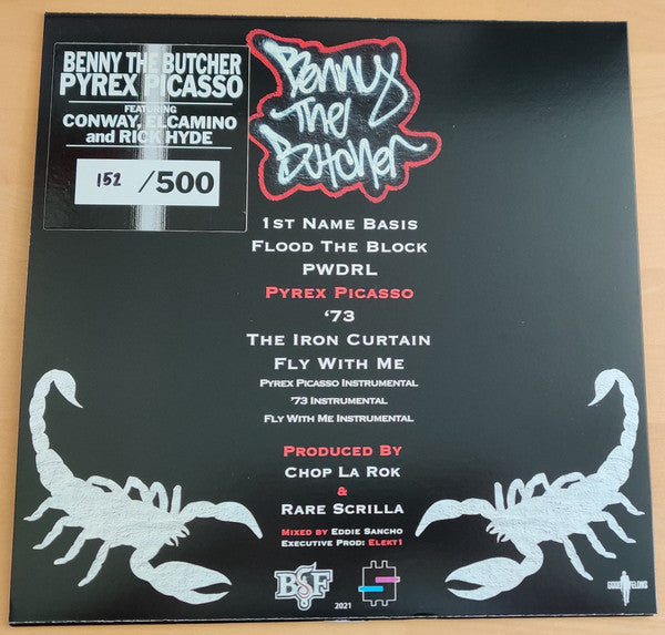 Benny The Butcher : Pyrex Picasso (LP, Ltd, Num, Red)