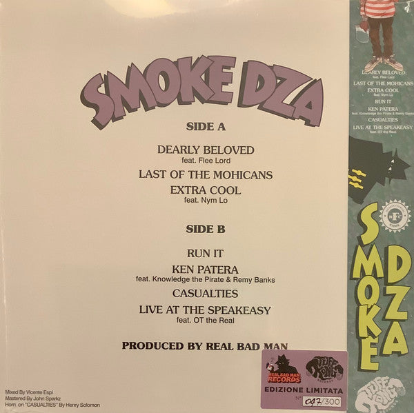 Smoke DZA : Mood$wings (12", Album, EP, Ltd, Num, OBI)