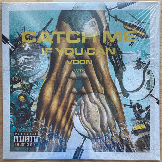 V Don, Willie The Kid : Catch Me If You Can (12", EP, Ltd, Mus)