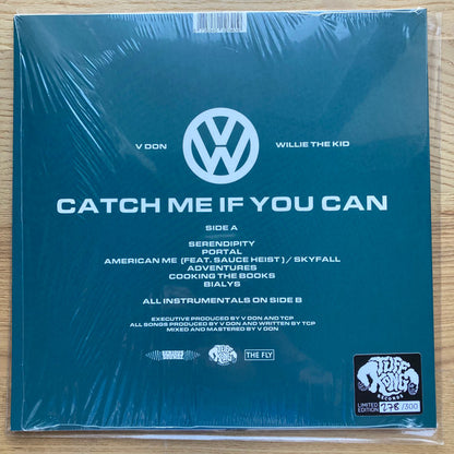 V Don, Willie The Kid : Catch Me If You Can (12", EP, Ltd, Mus)