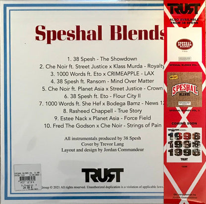 38 Spesh : Speshal Blends Vol. 3 (LP, S/Edition, Obi)