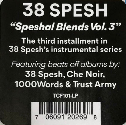 38 Spesh : Speshal Blends Vol. 3 (LP, S/Edition, Obi)