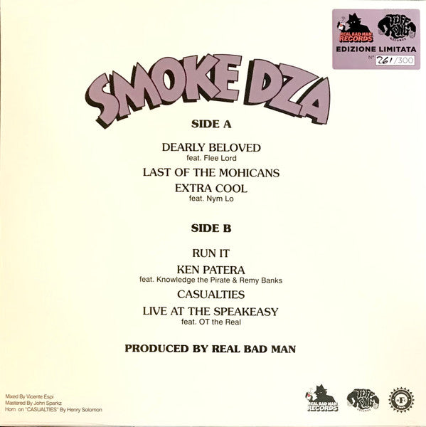 Smoke DZA : Mood$wings (12", Album, EP, Ltd, Num, Cle)