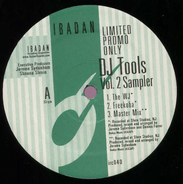 Various : DJ Tools Vol. 2 Sampler (12", Ltd, Promo, Smplr)