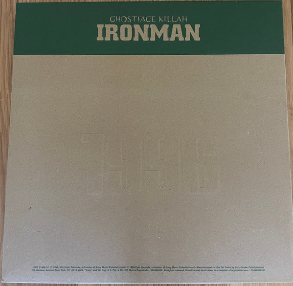 Ghostface Killah : Ironman (25th Anniversary Edition) (2xLP, Album, Ltd, RE, Blu)