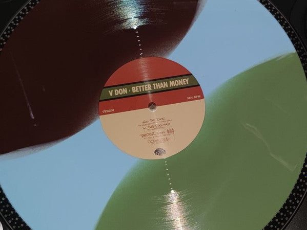 V Don : Better Than Money (LP, Album, Ltd, Num, Gre)