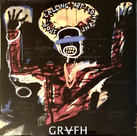 Grafh, DJ Shay (2) : Stop Calling Art Content (LP, Album, Ltd, Num, Yel)