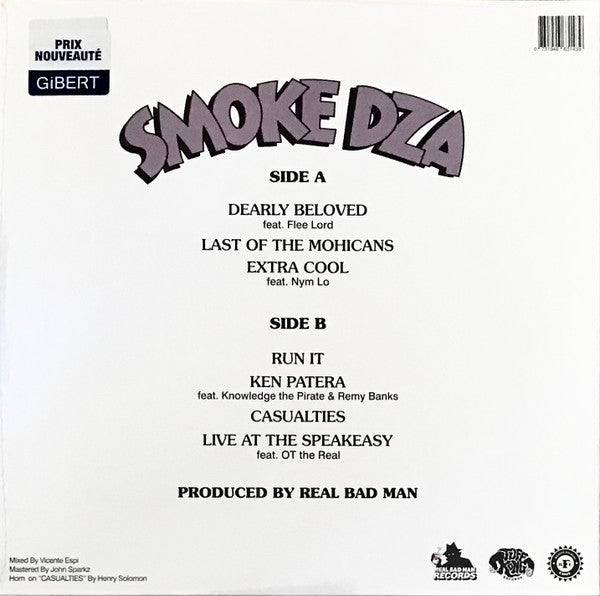 Smoke DZA : Mood$wings (12", Album, EP)
