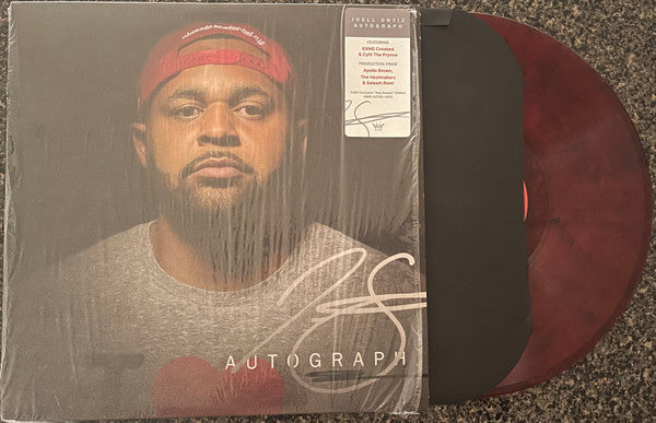 Joell Ortiz : Autograph (LP, Album, Red)