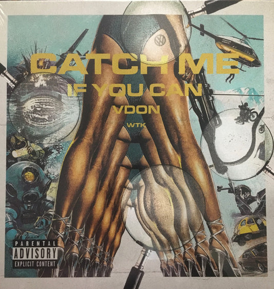 V Don, Willie The Kid : Catch Me If You Can (12", EP)