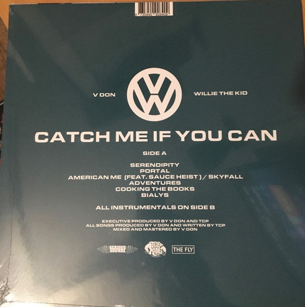 V Don, Willie The Kid : Catch Me If You Can (12", EP)