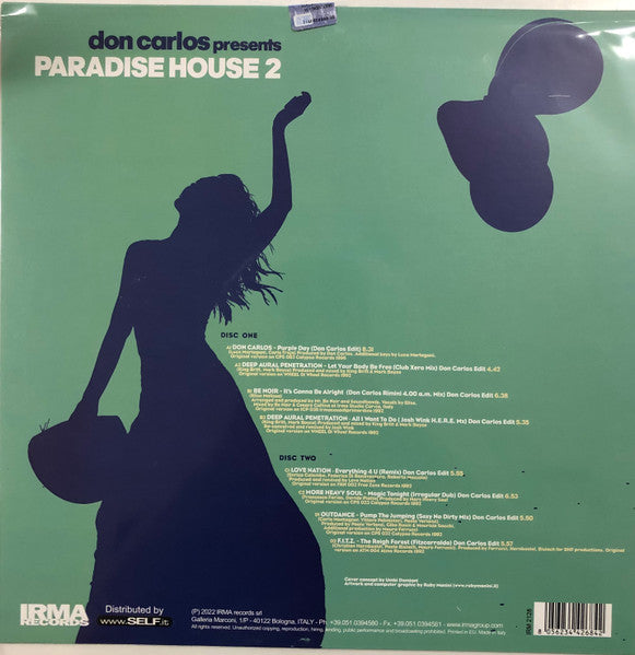 Don Carlos : Paradise House 2 (2x12", Comp)