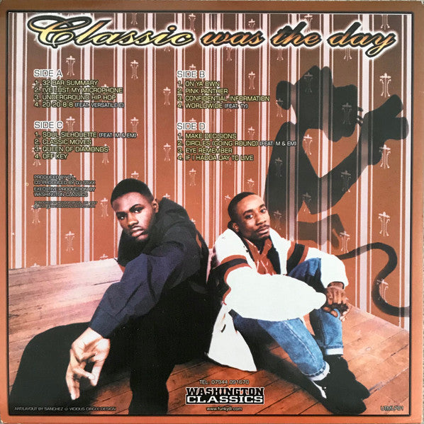 Funky DL : Classic Was The Day (2xLP, Album, RP)