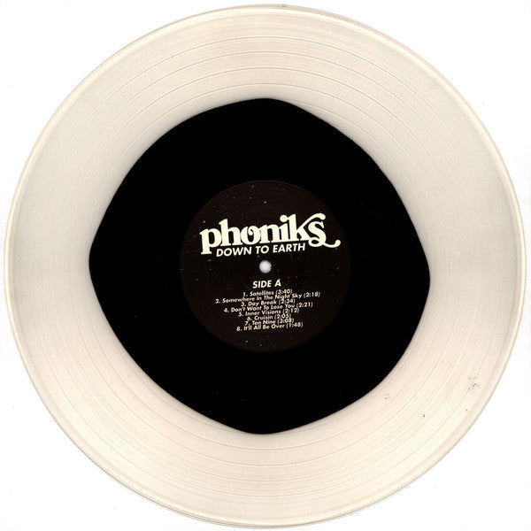 Phoniks : Down To Earth (LP, Album, RP, Bla)