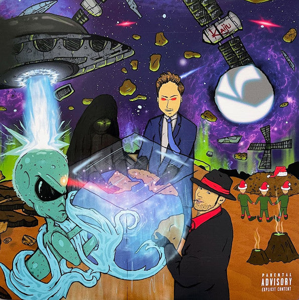 Canibus & Body Bag Ben : Kaiju (LP, Album, Whi)