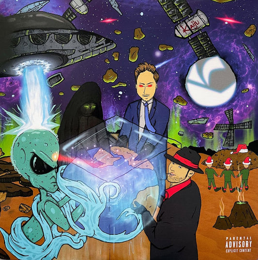 Canibus & Body Bag Ben : Kaiju (LP, Album, Whi)