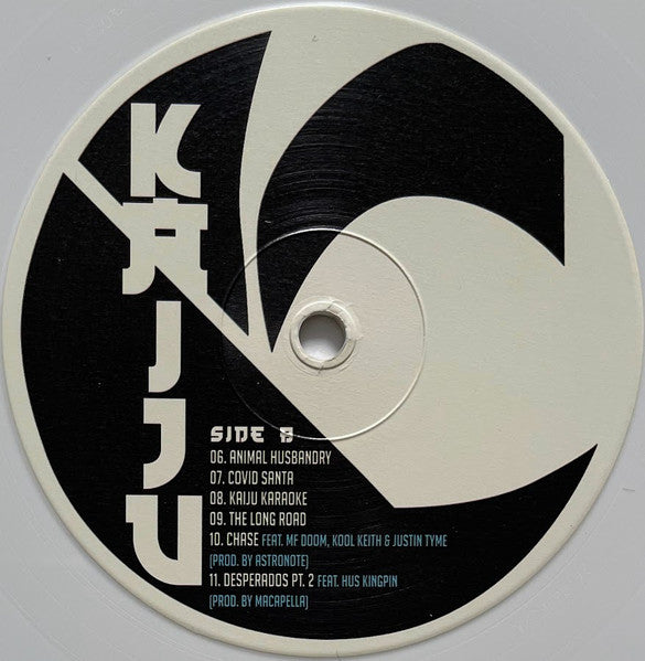 Canibus & Body Bag Ben : Kaiju (LP, Album, Whi)