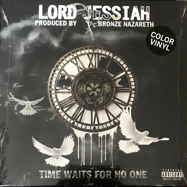 Jessiah Allah : Time Waits For No One (LP, Album, Ltd, Sil)