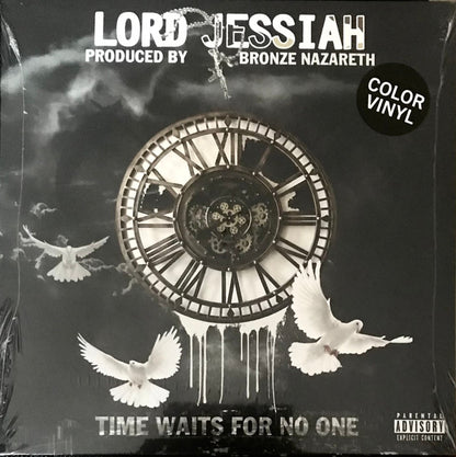 Jessiah Allah : Time Waits For No One (LP, Album, Ltd, Sil)