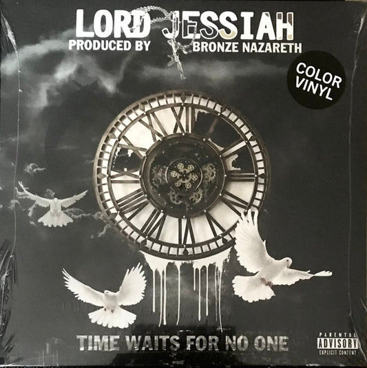 Jessiah Allah : Time Waits For No One (LP, Album, Ltd, Sil)