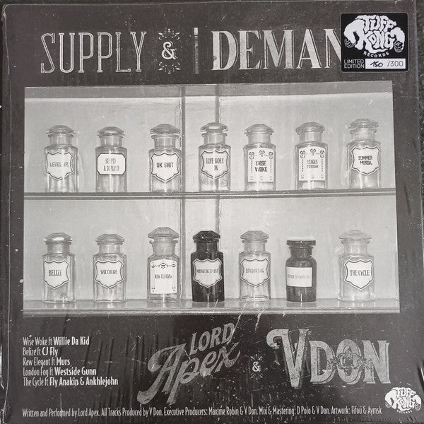 Lord Apex, V Don : Supply & Demand Deluxe (LP, Album, Ltd, Whi)