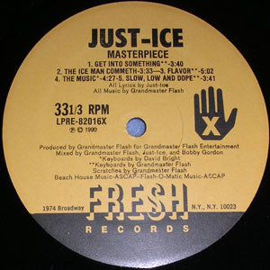 Just-Ice : Masterpiece (LP, Album)