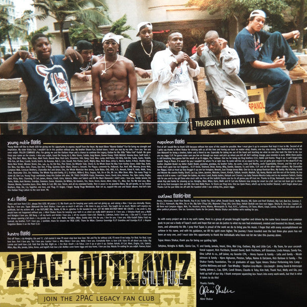 2Pac + The Outlawz : Still I Rise (2xLP, Album)