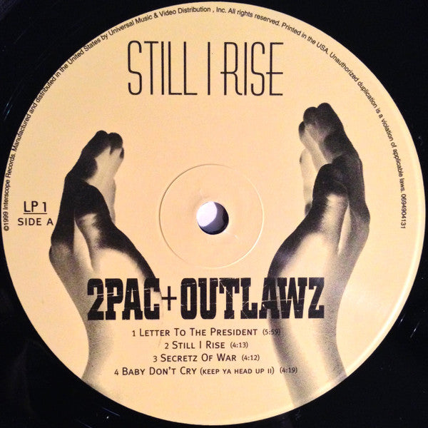 2Pac + The Outlawz : Still I Rise (2xLP, Album)