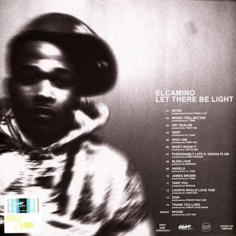 Elcamino (2) : Let There Be Light (LP, Album, Ltd, Num, Yel)