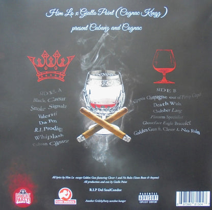 Him-LO x Giallo Point as Cognac Kingz : Cubanz And Cognac (LP, Album, Ltd)